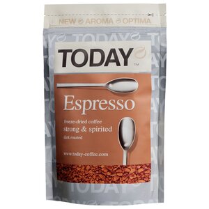 Кофе растворимый Today Espresso сублимированный, пакет (фото modal nav 1)