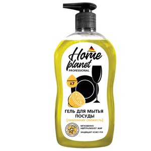Home Planet Гель для мытья посуды Лимонная свежесть (фото modal nav 1)