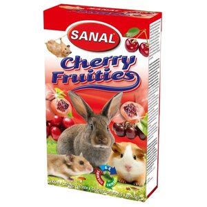 Лакомство для кроликов, грызунов Sanal Cherry Fruities (фото modal nav 1)