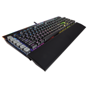 Клавиатура Corsair K95 RGB PLATINUM Rapidfire (CHERRY MX RGB Speed) Black USB (фото modal nav 1)