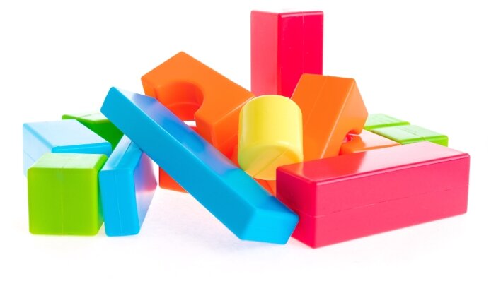 Кубики Пластмастер Построй сам 90064 (фото modal 2)