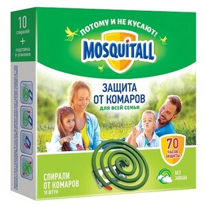 Спираль Mosquitall Защита для всей семьи (фото modal nav 1)