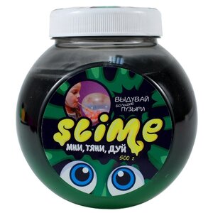 Жвачка для рук SLIME Mega Mix черный + зеленый, 500 г (S500-6) (фото modal nav 1)