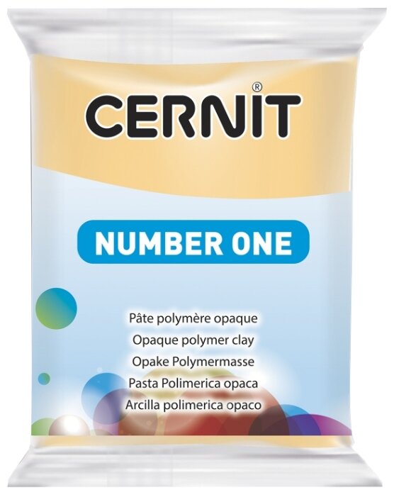Полимерная глина Cernit Number one кекс (739), 56 г (фото modal 1)