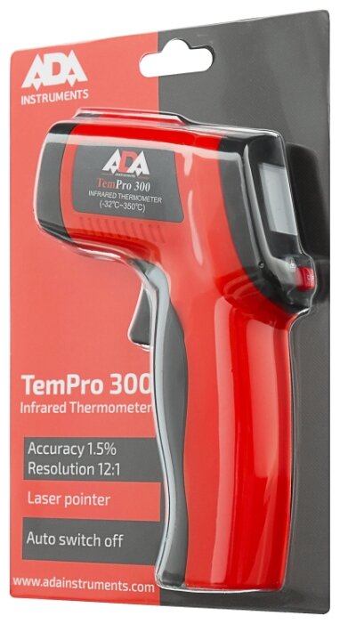 Пирометр (бесконтактный термометр) ADA instruments TemPro 300 (фото modal 6)