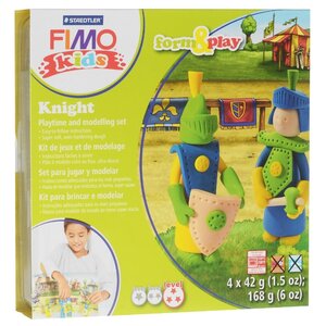Набор для лепки FIMO kids form&play Детский набор Рыцарь (8034 05 LZ) (фото modal nav 1)