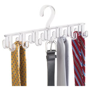 Вешалка InterDesign Для ремней и галстуков Clarity (фото modal nav 2)