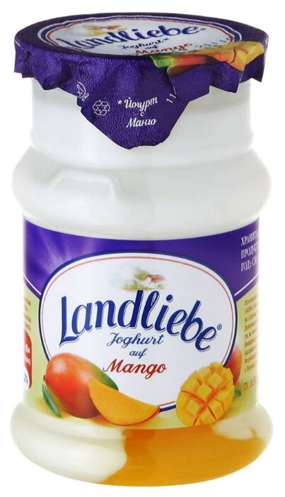 Йогурт Landliebe С наполнителем Манго 3.2%, 130 г (фото modal 2)