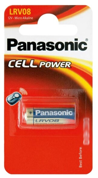 Батарейка A23 Panasonic Cell Power LRV08 (фото modal 1)