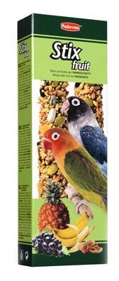 Лакомство для птиц Padovan Stix Fruit для средних попугаев фруктовые (фото modal 1)
