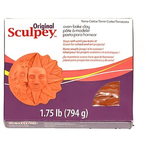 Полимерная глина Sculpey Original S2T (терракотовый), 794г (фото modal nav 1)