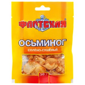 Снэки из морепродуктов Флотская Осьминог солено-сушеный 30 г (фото modal nav 1)