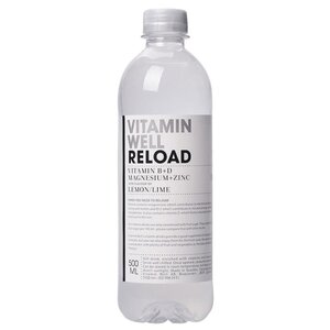Напиток витаминный ароматизированный Reload Лимон/лайм Витамины B + D Магний + Цинк негазированный, ПЭТ (фото modal nav 1)