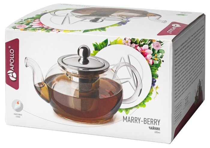 Apollo Заварочный чайник Marry-Berry 0,6 л (фото modal 2)