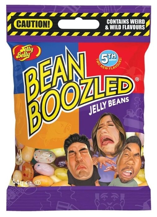 Драже жевательное Jelly Belly ассорти Bean Boozled 5-я версия пакет 54 г (фото modal 1)