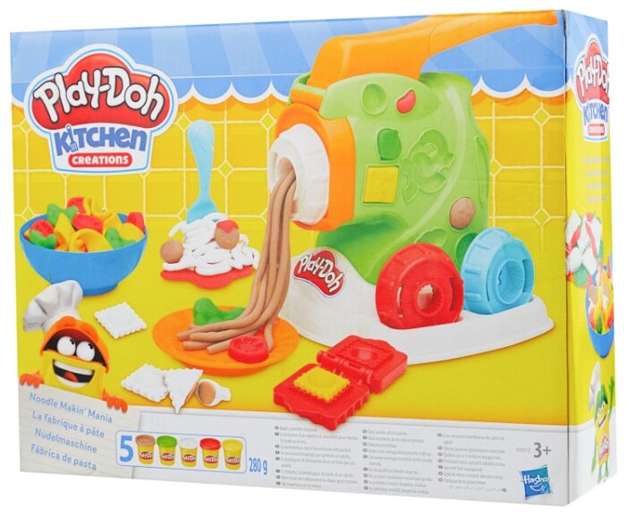 Масса для лепки Play-Doh Машинка для лапши (B9013) (фото modal 1)
