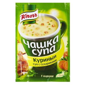 Knorr Чашка супа Куриный суп с сухариками 16 г (фото modal nav 3)