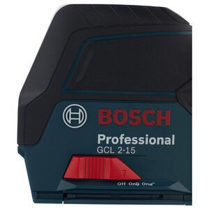 Лазерный уровень BOSCH GCL 2-15 Professional + RM 1 Professional (0601066E00) (фото modal nav 8)