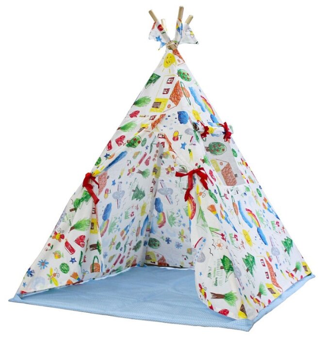 Палатка ДоММой Стандартный с ковриком (фото modal 7)