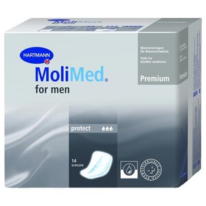 Урологические прокладки Hartmann MoliMed Premium for men protect 1687057 (14 шт.) (фото modal nav 1)