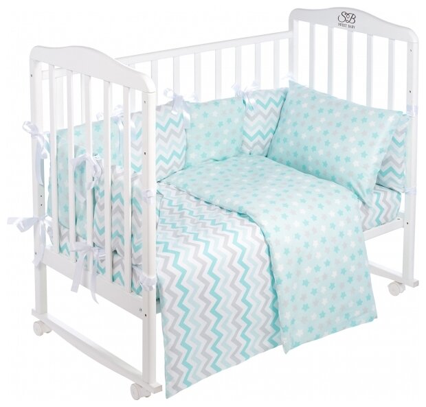 SWEET BABY комплект в кроватку Colori (4 предмета) (фото modal 2)