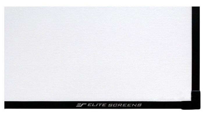 На раме матовый белый экран Elite Screens AR110WH2 (фото modal 5)
