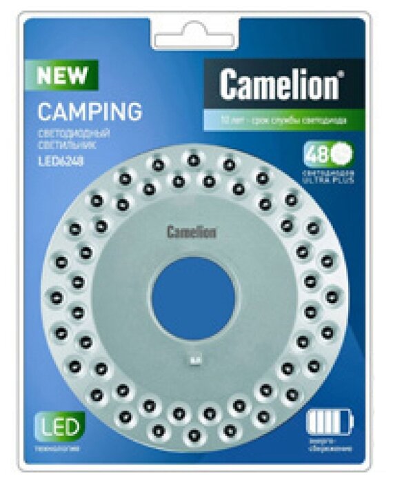 Кемпинговый фонарь Camelion LED6248 (фото modal 2)