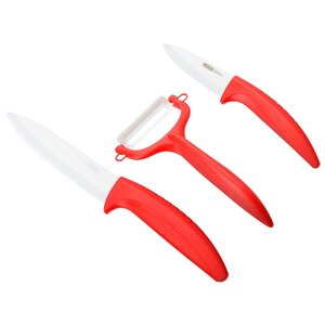 Набор Satoshi Kitchenware Промо 2 ножа и овощечистка (фото modal nav 1)