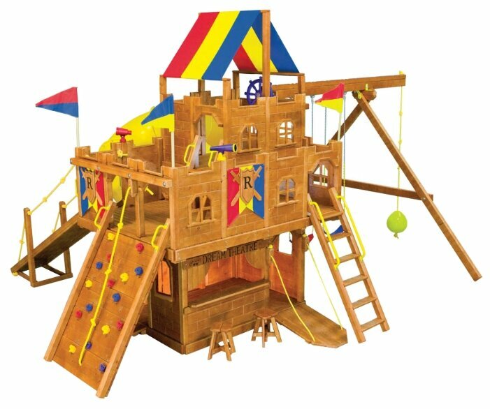 Rainbow Play Systems The Kingdom II with Spiral Slide (фото modal 2)
