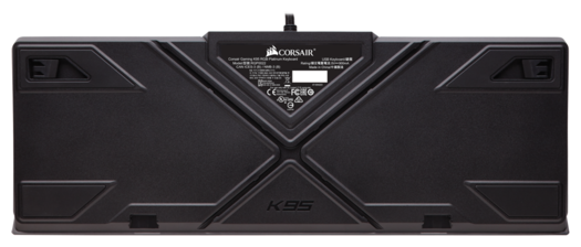 Клавиатура Corsair K95 RGB PLATINUM Rapidfire (CHERRY MX RGB Speed) Black USB (фото modal 11)