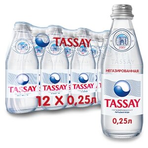 Вода питьевая TASSAY негазированная, стекло (фото modal nav 2)