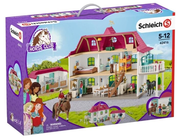 Игровой набор Schleich Большой конный двор с жилым домом и конюшней 42416 (фото modal 12)