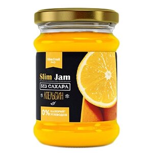 Джем Slim Fruit Family Апельсин без сахара, банка 250 мл (фото modal nav 1)