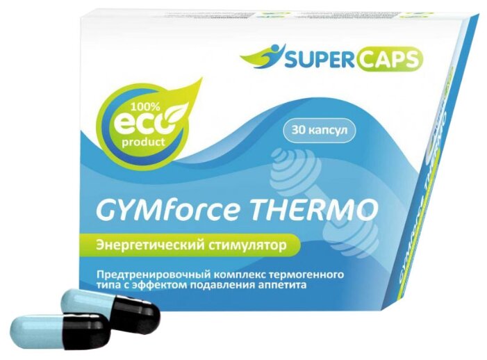 SuperCaps термогеник GYMforce Thermo (30 шт.) (фото modal 1)