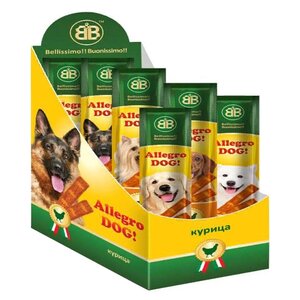 Лакомство для собак B&B Allegro Dog! Мясные колбаски курица (фото modal nav 3)