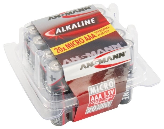 Батарейка ANSMANN Alkaline AAA (фото modal 1)