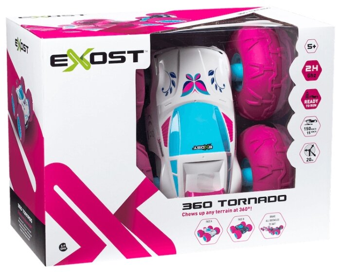 Машинка EXOST 360 Tornado для девочек (20191) 1:10 (фото modal 4)