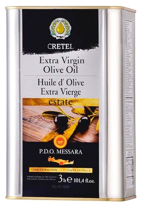 CRETEL Масло оливковое P.D.O. estate Messara (фото modal 3)