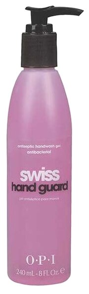 OPI Антисептик-гель для рук и ногтей Swiss Hand Guard Antiseptic Handwash Gel (фото modal 1)