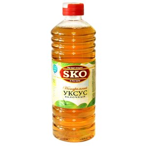 Уксус SKO яблочный 5%, пластиковая бутылка (фото modal nav 1)
