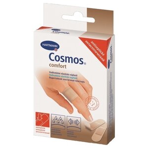 Cosmos Comfort antiseptic пластырь антисептический 2 размера, 20 шт. (фото modal nav 1)