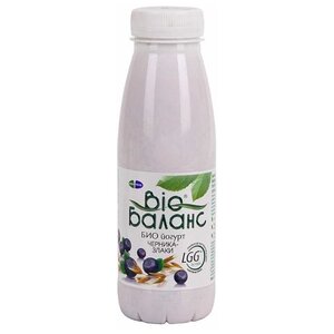 Питьевой йогурт Био Баланс с бифидобактериями Черника-злаки 1.5%, 330 г (фото modal nav 2)