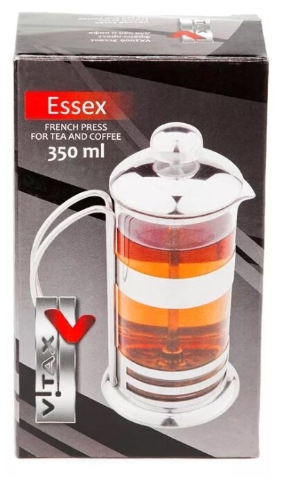 Френч-пресс Vitax Essex VX-3006 (0,35 л) (фото modal 2)