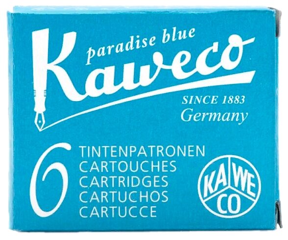 Картридж для перьевой ручки Kaweco Ink Cartridges 6-Pack (6 шт.) (фото modal 5)