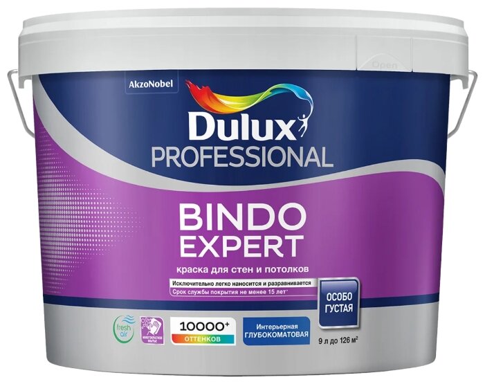 Водоэмульсионная краска Dulux Bindo Expert (фото modal 3)