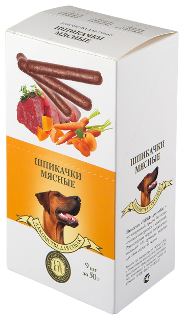 Лакомство для собак Titbit Шпикачка с печенью говяжьей и морковью Стандарт (фото modal 3)