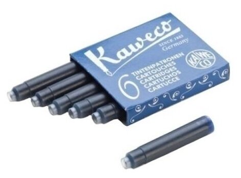 Картридж для перьевой ручки Kaweco Ink Cartridges 6-Pack (6 шт.) (фото modal 3)
