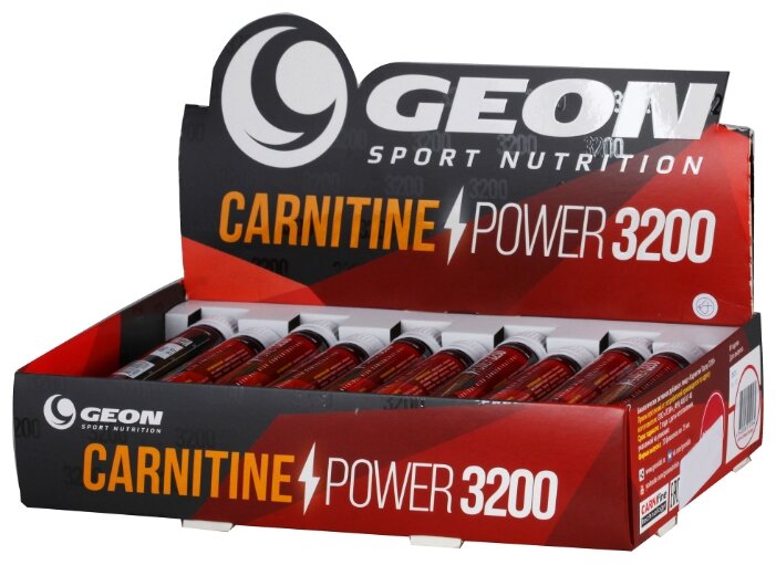 G.E.O.N. L-карнитин Power 3200 мг (20 ампул х 25 мл) (фото modal 5)