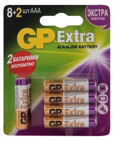 Батарейка GP Extra Alkaline AАA (фото modal 4)