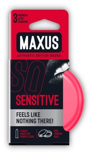 Презервативы Maxus Sensitive (фото modal 1)